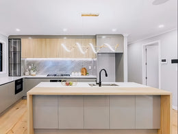 LED Pendant Light,Two Colours P223-Gold-1.2M