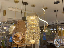 Luxury LED Crystal Pendant Light P226 - Galaxy Lighting NZ
