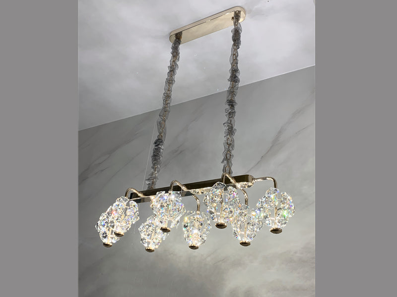 Luxury LED Crystal Pendant Light P227-1M - Galaxy Lighting NZ