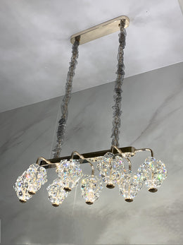 Luxury LED Crystal Pendant Light P227-1M - Galaxy Lighting NZ