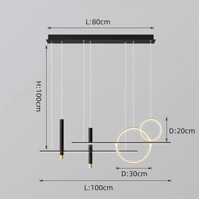 LED Pendant Light P229-1M - Galaxy Lighting NZ