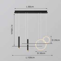 LED Pendant Light P229-1M - Galaxy Lighting NZ