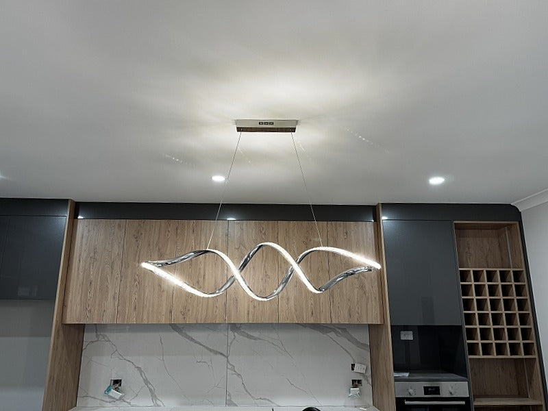 LED Crystal Pendant/Kitchen Light P231-1.1M - Galaxy Lighting NZ