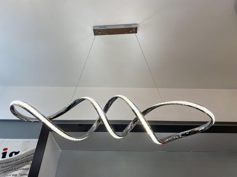 LED Crystal Pendant/Kitchen Light P231-1.1M - Galaxy Lighting NZ