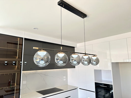 Color Change Smoky Grey LED Pendant Light P232-1.30M - Galaxy Lighting NZ