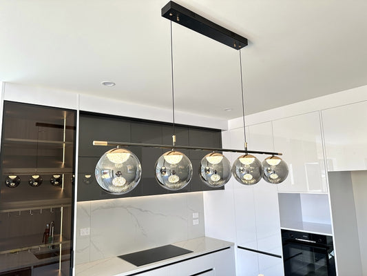 Color Change Smoky Grey LED Pendant Light P232-1.30M - Galaxy Lighting NZ