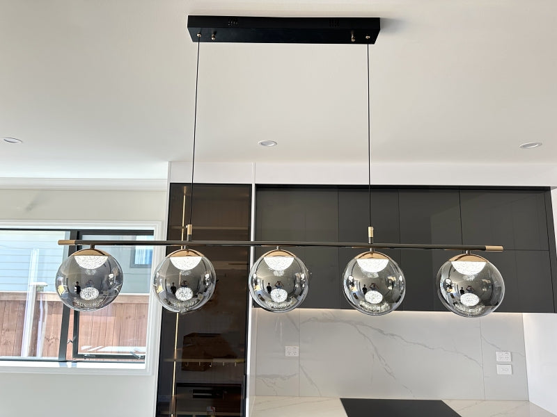 Color Change Smoky Grey LED Pendant Light P232-1.30M - Galaxy Lighting NZ