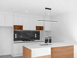 Black Color Modern Design LED Pendant Light P233-1.2M - Galaxy Lighting NZ