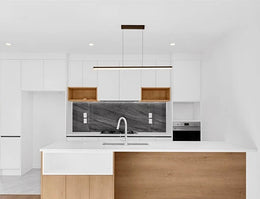 Black Color Modern Design LED Pendant Light P233-1.2M - Galaxy Lighting NZ