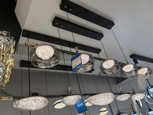 Color Change Smoky Grey LED Pendant Light P241-1.1M - Galaxy Lighting NZ