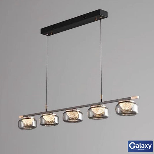 Color Change Smoky Grey LED Pendant Light P241-1.1M - Galaxy Lighting NZ