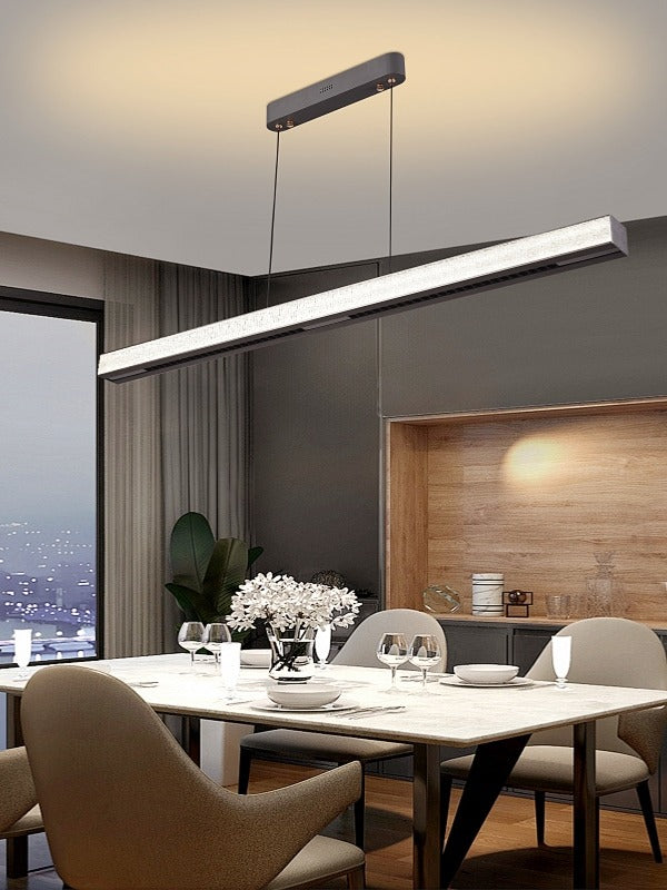 Grey Color LED Pendant Kitchen Light With Remote Control P243-1.2M - Galaxy Lighting NZ