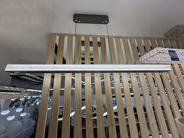 Grey Color LED Pendant Kitchen Light With Remote Control P243-1.2M - Galaxy Lighting NZ