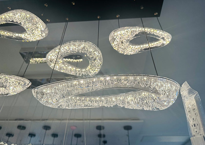 Unique Design LED Pendant Light P247-1.2M With Remote Control - Galaxy Lighting NZ