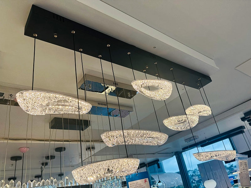 Unique Design LED Pendant Light P247-1.2M With Remote Control - Galaxy Lighting NZ
