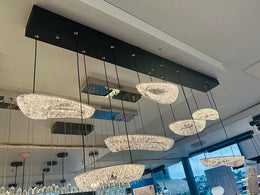 Unique Design LED Pendant Light P247-1.2M With Remote Control - Galaxy Lighting NZ