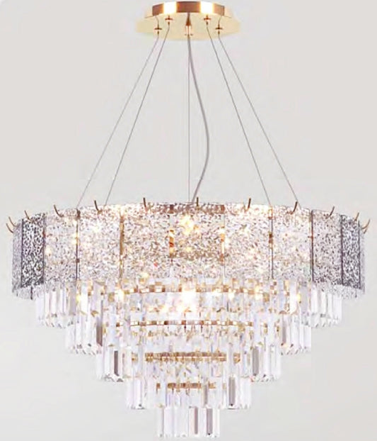 Luxury Unique Design Crystal Chandelier P305-60cm - Galaxy Lighting NZ