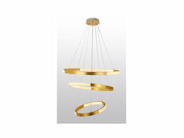 Gold Color Modern LED Pendant Light P307-Gold - Galaxy Lighting NZ