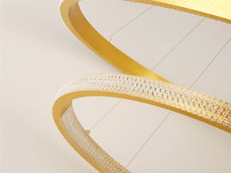Gold Color Modern LED Pendant Light P307-Gold - Galaxy Lighting NZ