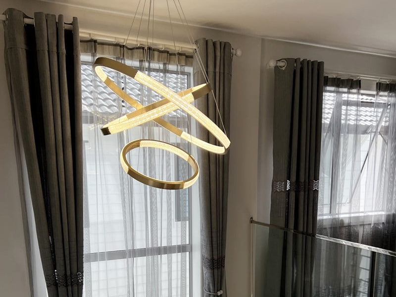 Gold Color Modern LED Pendant Light P307-Gold - Galaxy Lighting NZ