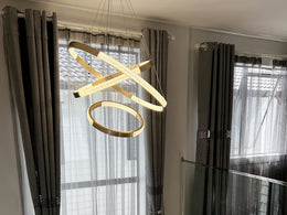 Gold Color Modern LED Pendant Light P307-Gold - Galaxy Lighting NZ