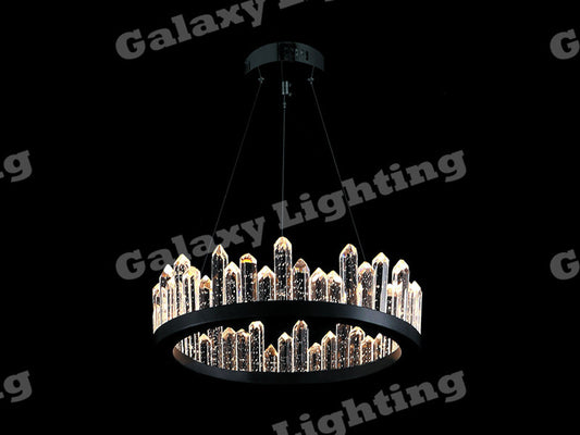 LED Pendant Light, Two Sizes P308-B-60cm - Galaxy Lighting NZ