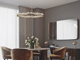 LED Pendant Light P308-Bronze-80cm (DEMO)