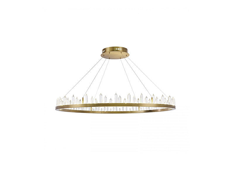 LED Pendant Light P308-Bronze-80cm ，Two Sizes - Galaxy Lighting NZ