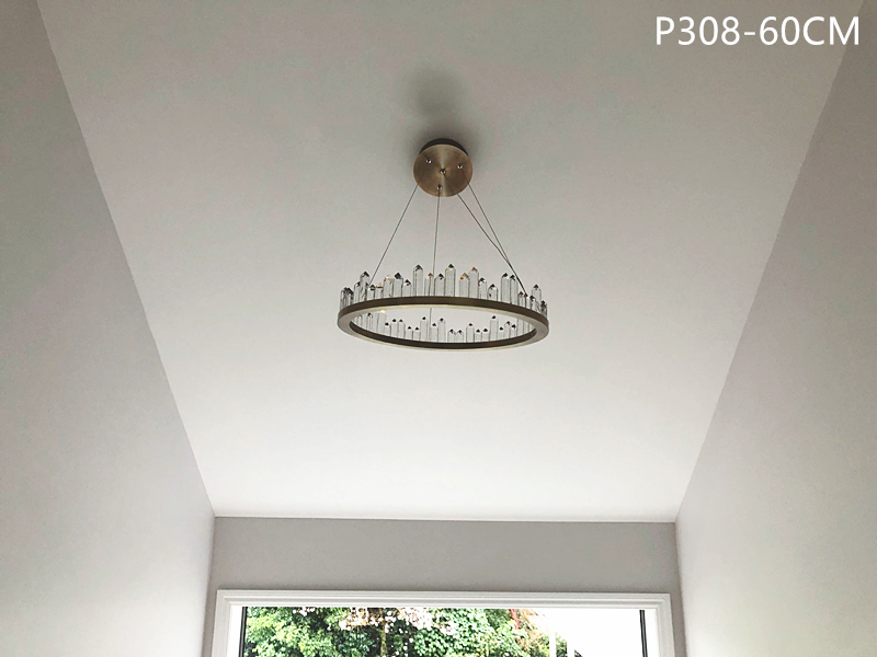 LED Pendant Light P308-Bronze-80cm ，Two Sizes - Galaxy Lighting NZ