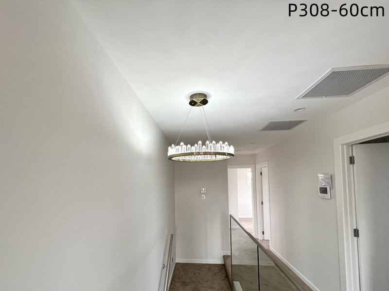 LED Pendant Light P308-Bronze-80cm ，Two Sizes - Galaxy Lighting NZ