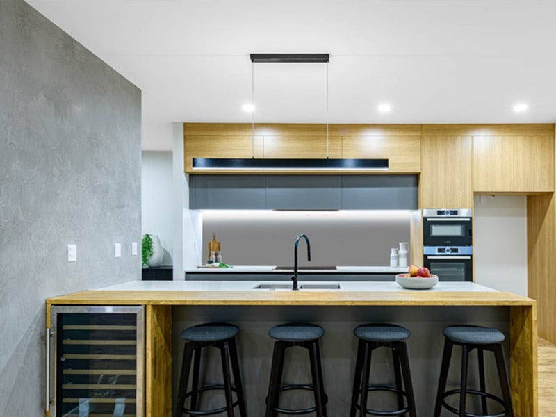 Brushed Black LED Pendant Light,P313-1.2M - Galaxy Lighting NZ
