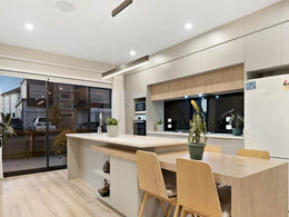Brushed Black LED Pendant Light,P313-1.2M - Galaxy Lighting NZ