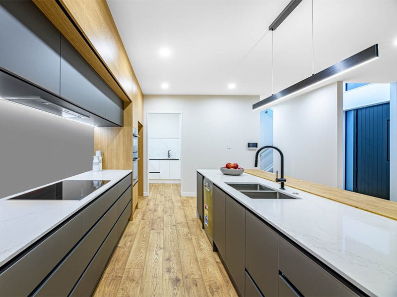 Brushed Black LED Pendant Light,Three Sizes P313-1.5M - Galaxy Lighting NZ