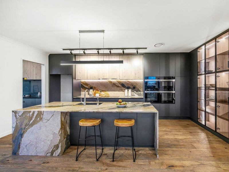 Brushed Black LED Pendant Light,P313-1.2M