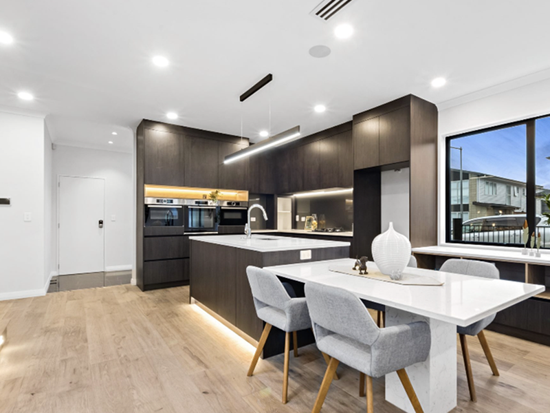 Brushed Black LED Pendant Light,P313-1.2M - Galaxy Lighting NZ