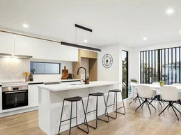 Brushed Black LED Pendant Light,P313-1.2M - Galaxy Lighting NZ