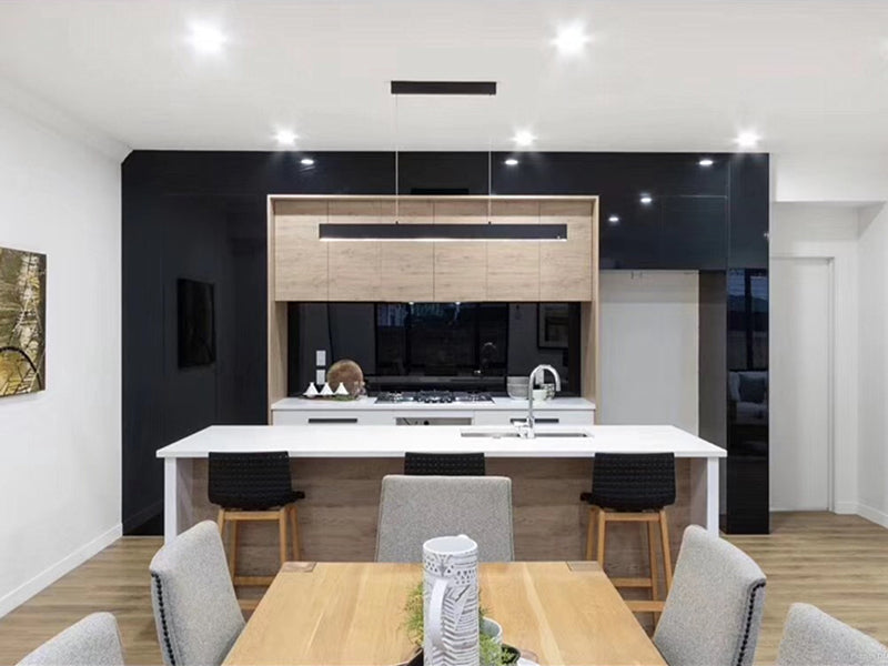 Brushed Black LED Pendant Light,P313-1.2M - Galaxy Lighting NZ