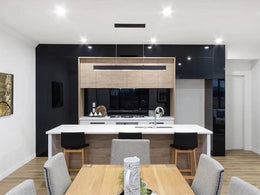Brushed Black LED Pendant Light,P313-1.2M - Galaxy Lighting NZ