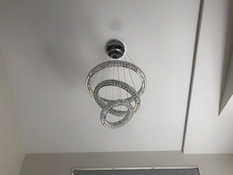 RGB Color Change LED Pendant Light P322-3Rings - Galaxy Lighting NZ