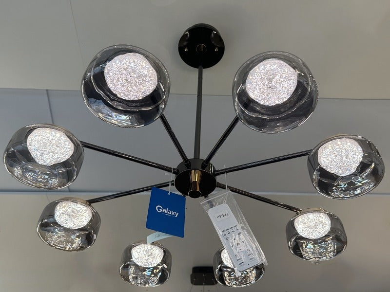 Color Change Smoky Grey LED Pendant Light P326-800 - Galaxy Lighting NZ