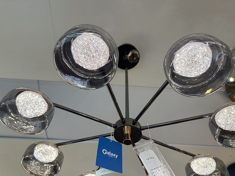 Color Change Smoky Grey LED Pendant Light P326-800 - Galaxy Lighting NZ