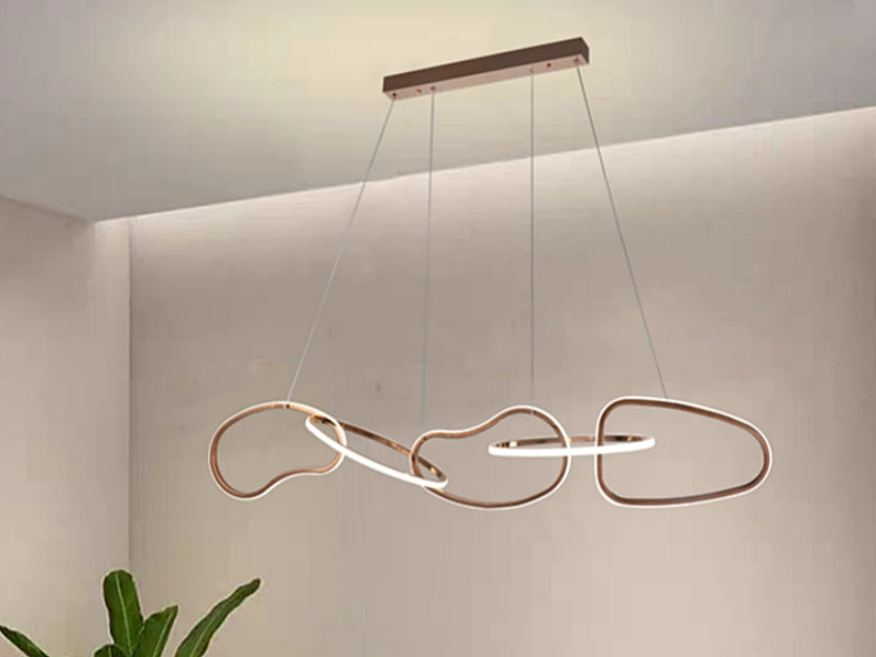 Rose Gold LED Pendant Light P328-1.5M - Galaxy Lighting NZ