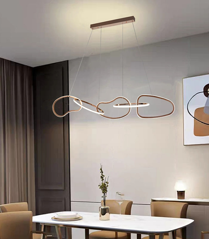 Rose Gold LED Pendant Light P328-1.5M - Galaxy Lighting NZ