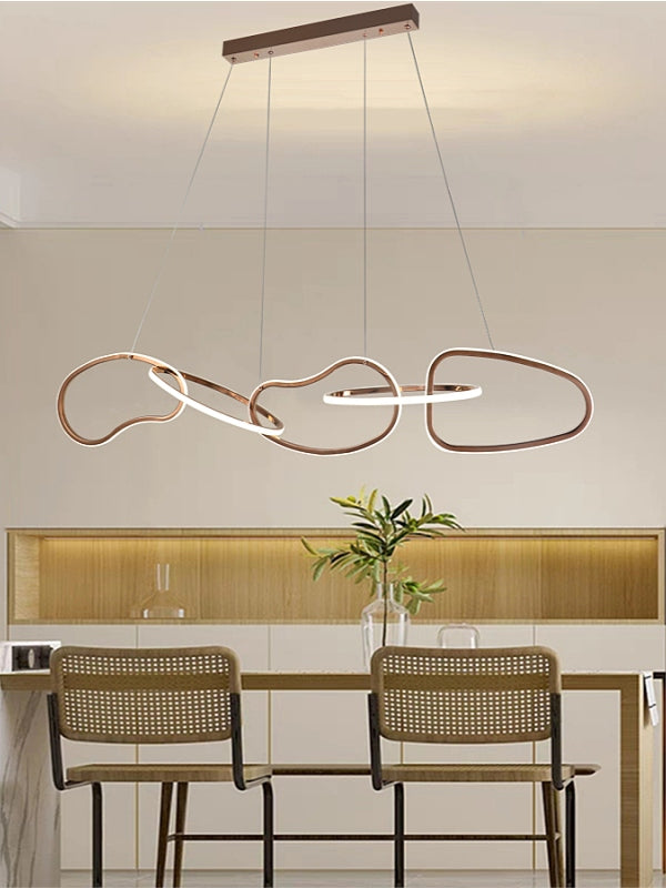 Rose Gold LED Pendant Light P328-1.5M - Galaxy Lighting NZ