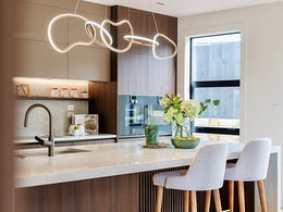 Rose Gold LED Pendant Light P328-1.5M - Galaxy Lighting NZ
