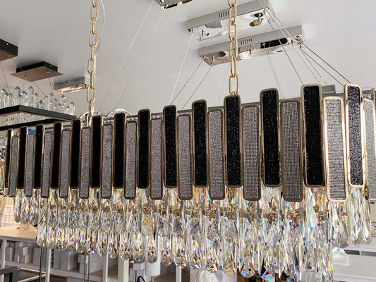 Luxury Crystal Pendant Light P329-1M(DEMO) - Galaxy Lighting NZ