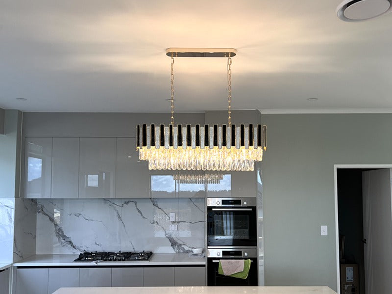 Luxury Crystal Pendant Light P329-1M(DEMO) - Galaxy Lighting NZ