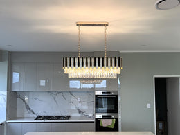 Luxury Crystal Pendant Light P329-1M(DEMO) - Galaxy Lighting NZ