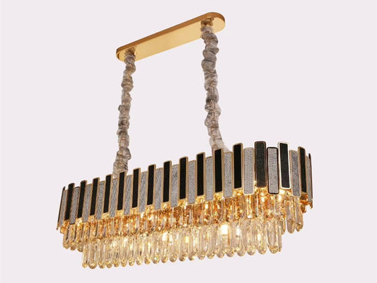Luxury Crystal Pendant Light P329-1M(DEMO) - Galaxy Lighting NZ