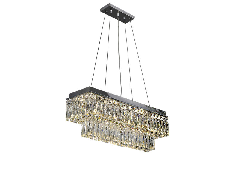 Color Change LED Crystal Pendant Light P333-1M - Galaxy Lighting NZ